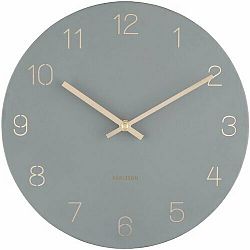 Karlsson 5788GY dizajnové nástenné hodiny, pr. 30 cm