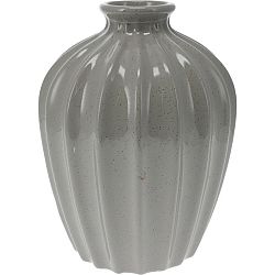 Porcelánová váza Sevila, 14,5 x 20 cm, sivá