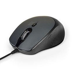 PORT CONNECT optická myš SILENT, 3600 DPI, čierna