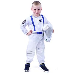 Rappa Detský kostým Astronaut/Kozmonaut, veľ. S, 