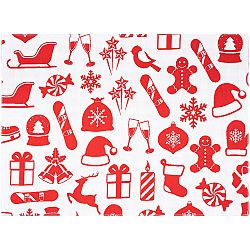 Trade Concept Vianočné prestieranie Darčeky červená, 33 x 45 cm