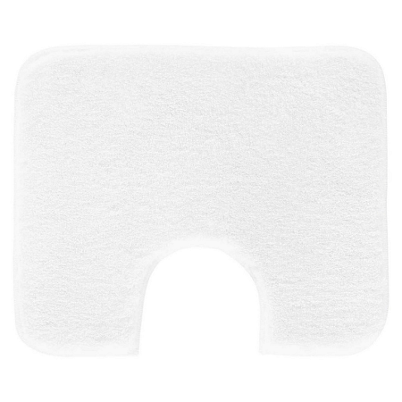 Grund WC predložka s výrezom Melange biela, 50 x 60 cm