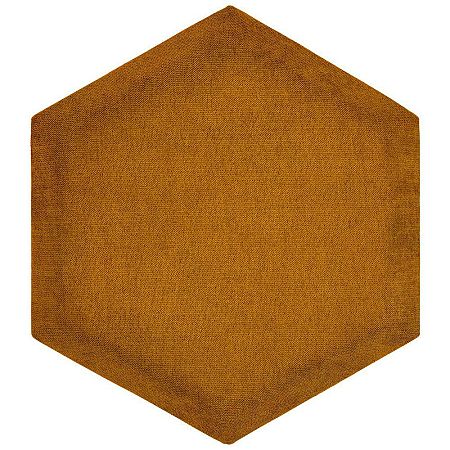 Čalúnený Panel 2ks, 36x32cm Hexagon, Medová