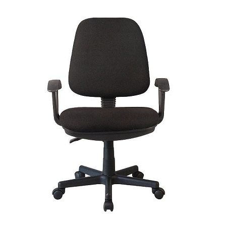Kancelárska stolička, čierna, COLBY